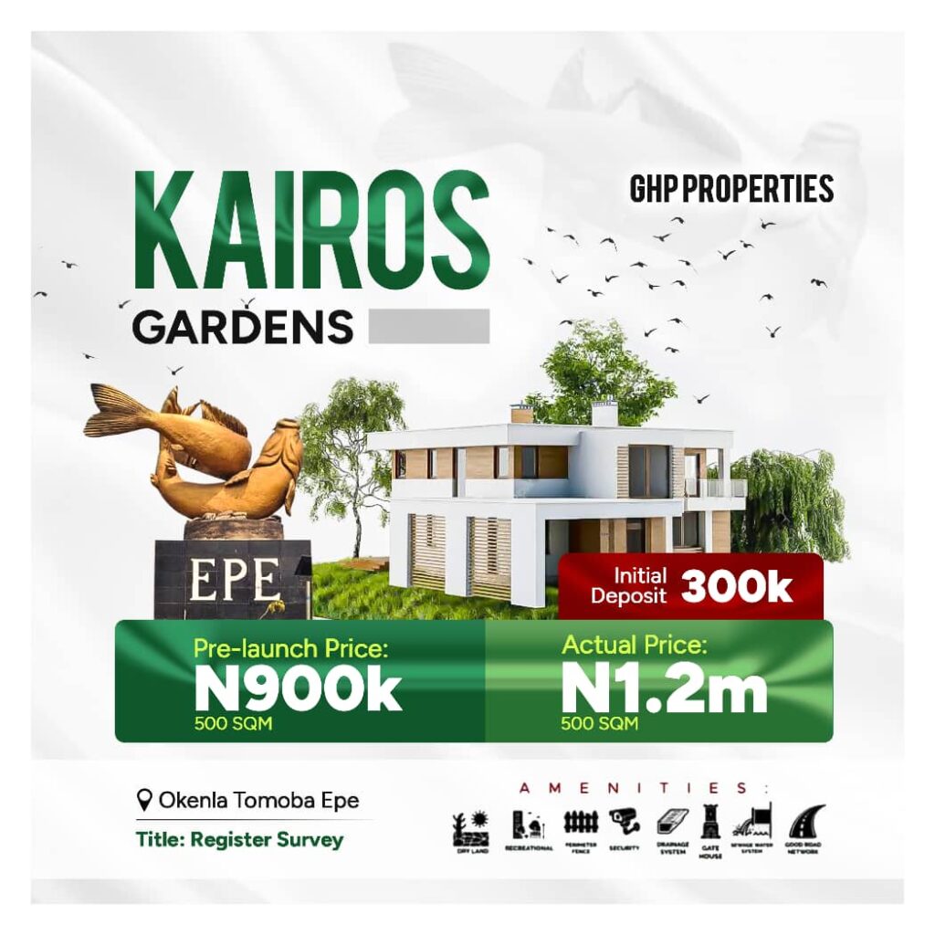 KAIROS GARDEN ESTATE, EPE GHP Properties
