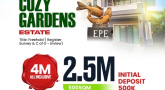 COZY GARDENS KETU EPE